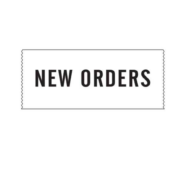 Printed Chart Tape - New Orders, PK3